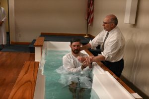 Baptism of Spencer Wolfe